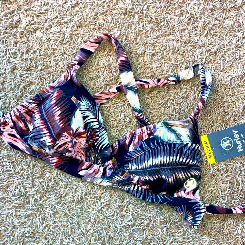NWOT- Hurley Swim Top